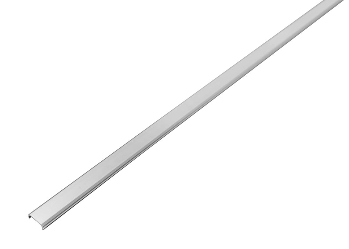 Alu-Pfosten "Elegante"  |  1,90 m: Silber / Aluminium