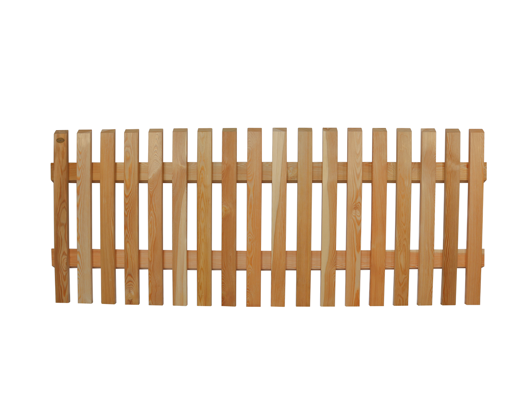 Vorgarten-Zaun "Palisade" | Sibirische Lärche
